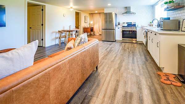 Two-bedroom guest suite at Willow Tree Ranch in Klamath Falls, Oregon